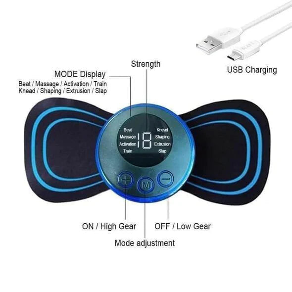 Special combo of EMS Foot Massager+Mini Massager (Free Delivery)