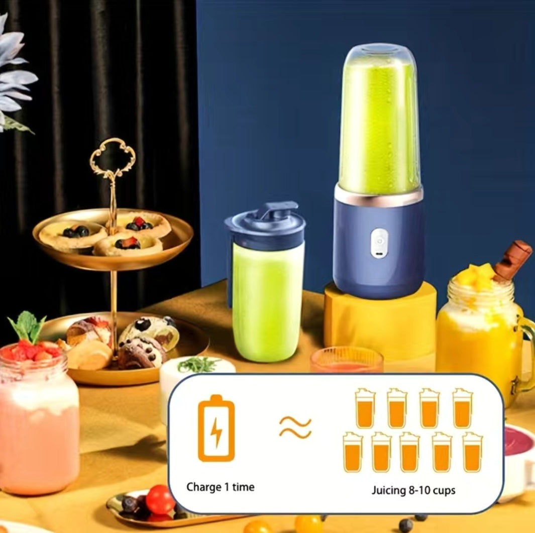 2 in 1Rechargeable juicer blender with sports cup