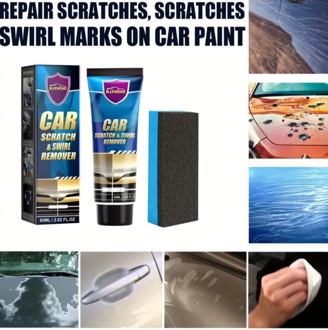 (BUY 1 GET 1 FREE) CAR SCRATCH REMOVAL AND SWIRIS