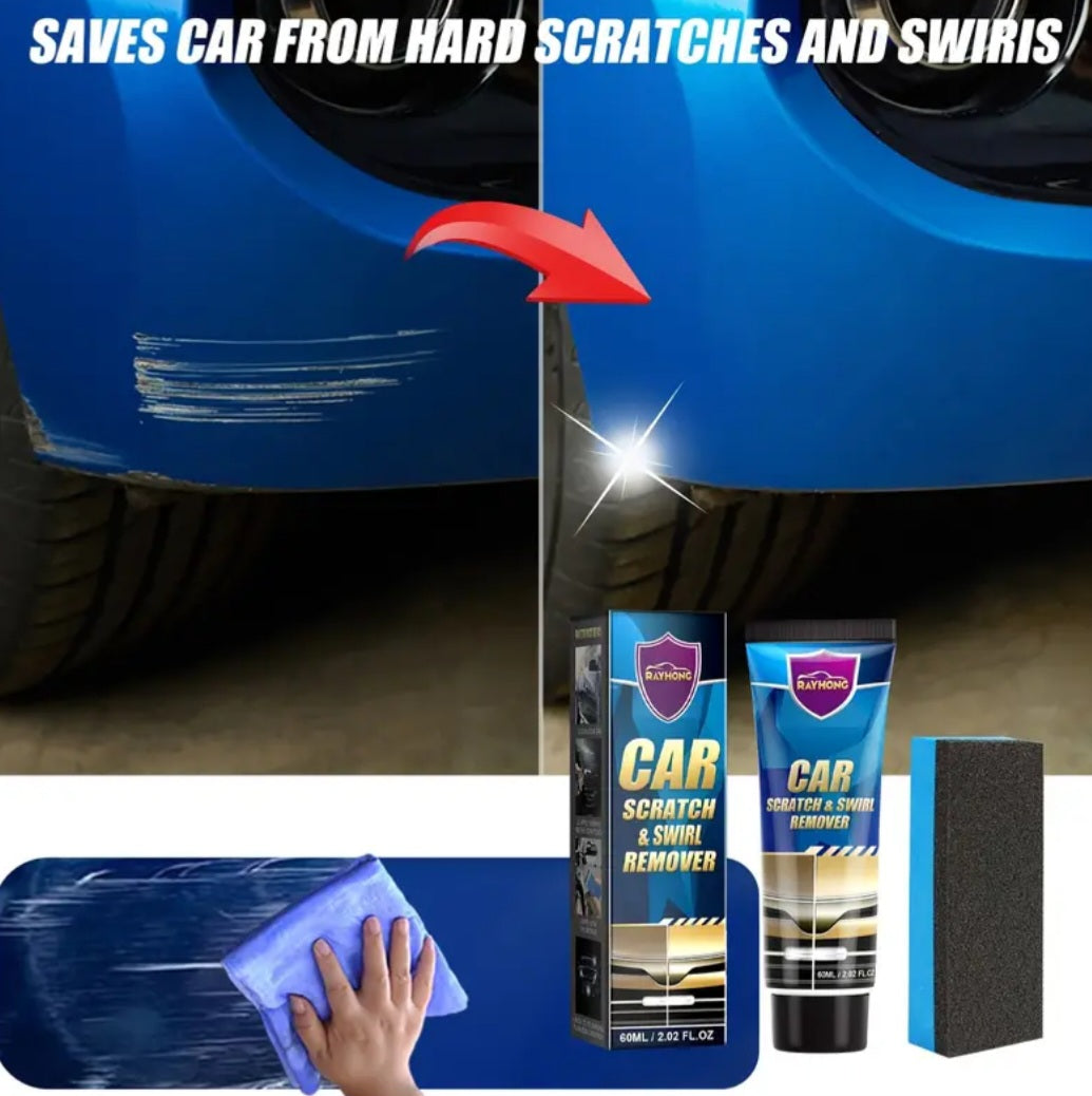 (BUY 1 GET 1 FREE) CAR SCRATCH REMOVAL AND SWIRIS