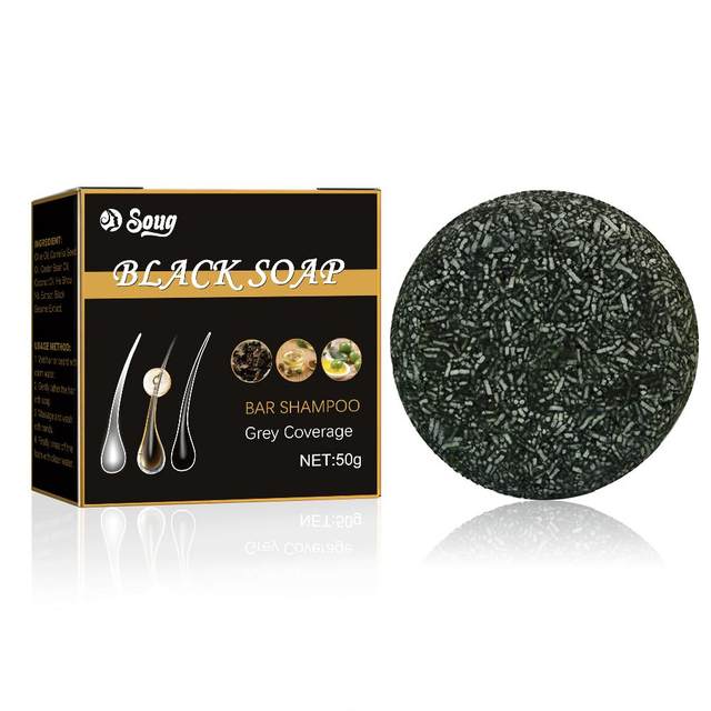 (BUY 1 GET 1 FREE)2PCS Black hair soap