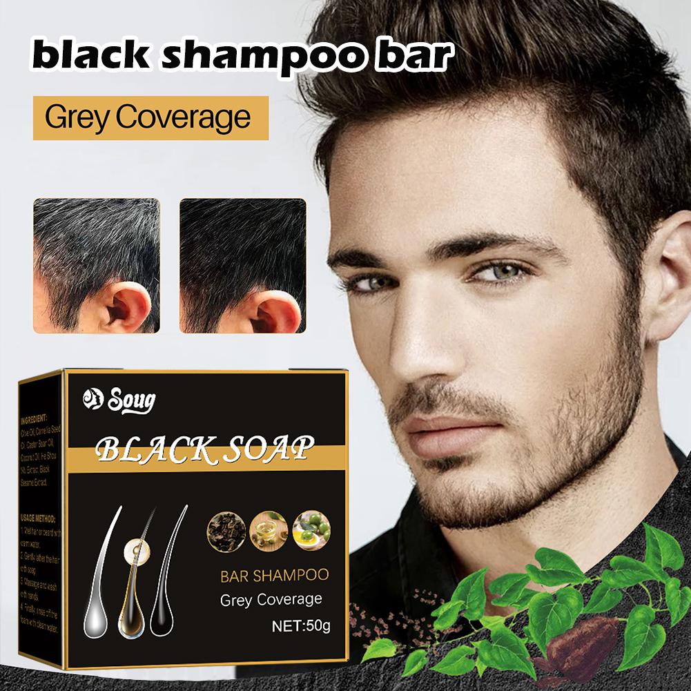 (BUY 1 GET 1 FREE)2PCS Black hair soap